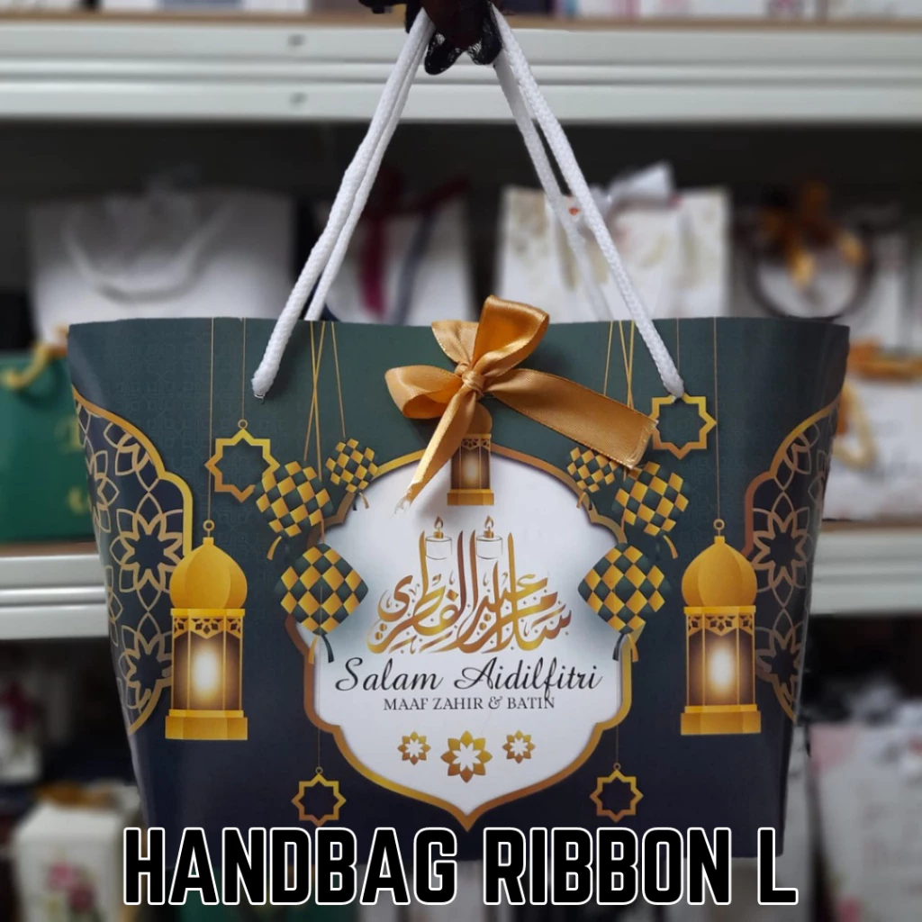 [10PCS] Handbag Ribbon L RAYA RAMADHAN readystock